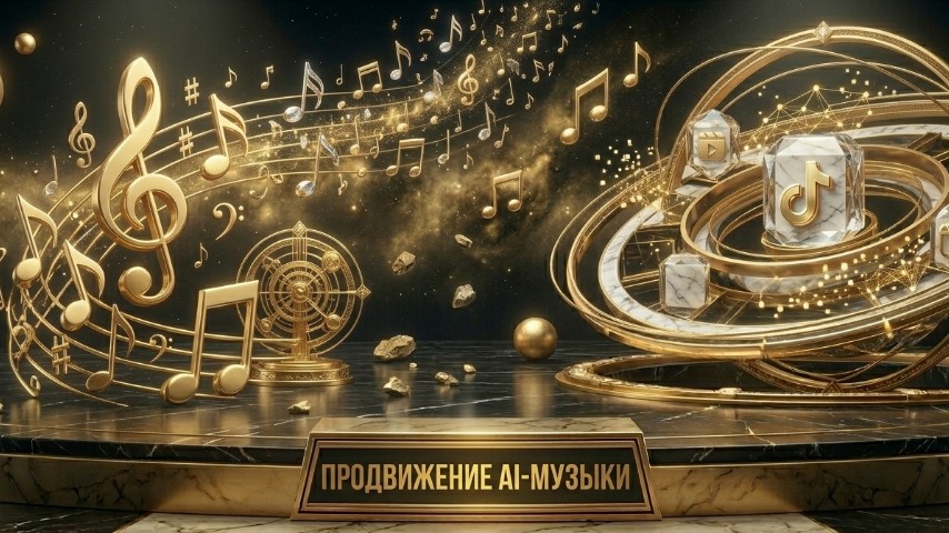Продвижение AI-музыки в TikTok и Reels!